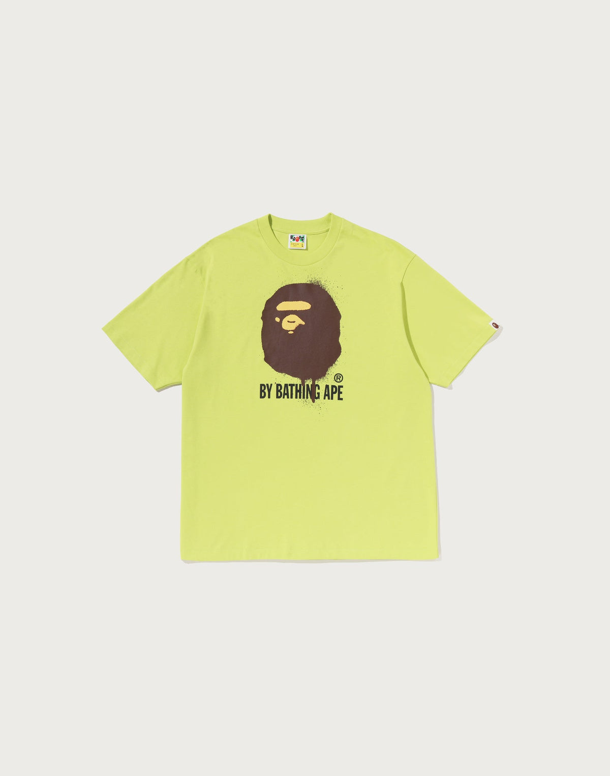 SPRAY PRINT BY BATHING APE RELAXED FIT TEE MENS
