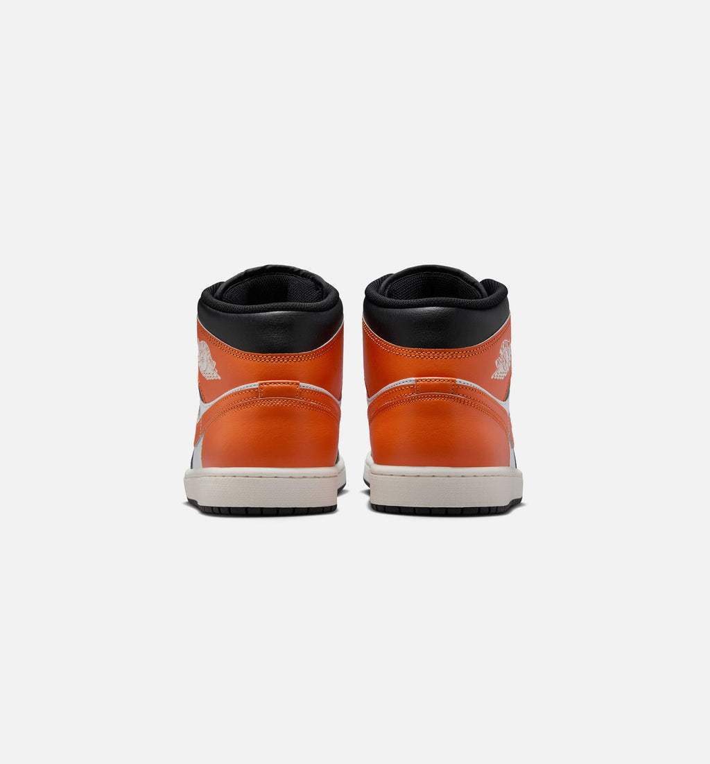 Air Jordan 1 Mid | Men's Lifestyle Shoe | Starfish/White/Sail/Black