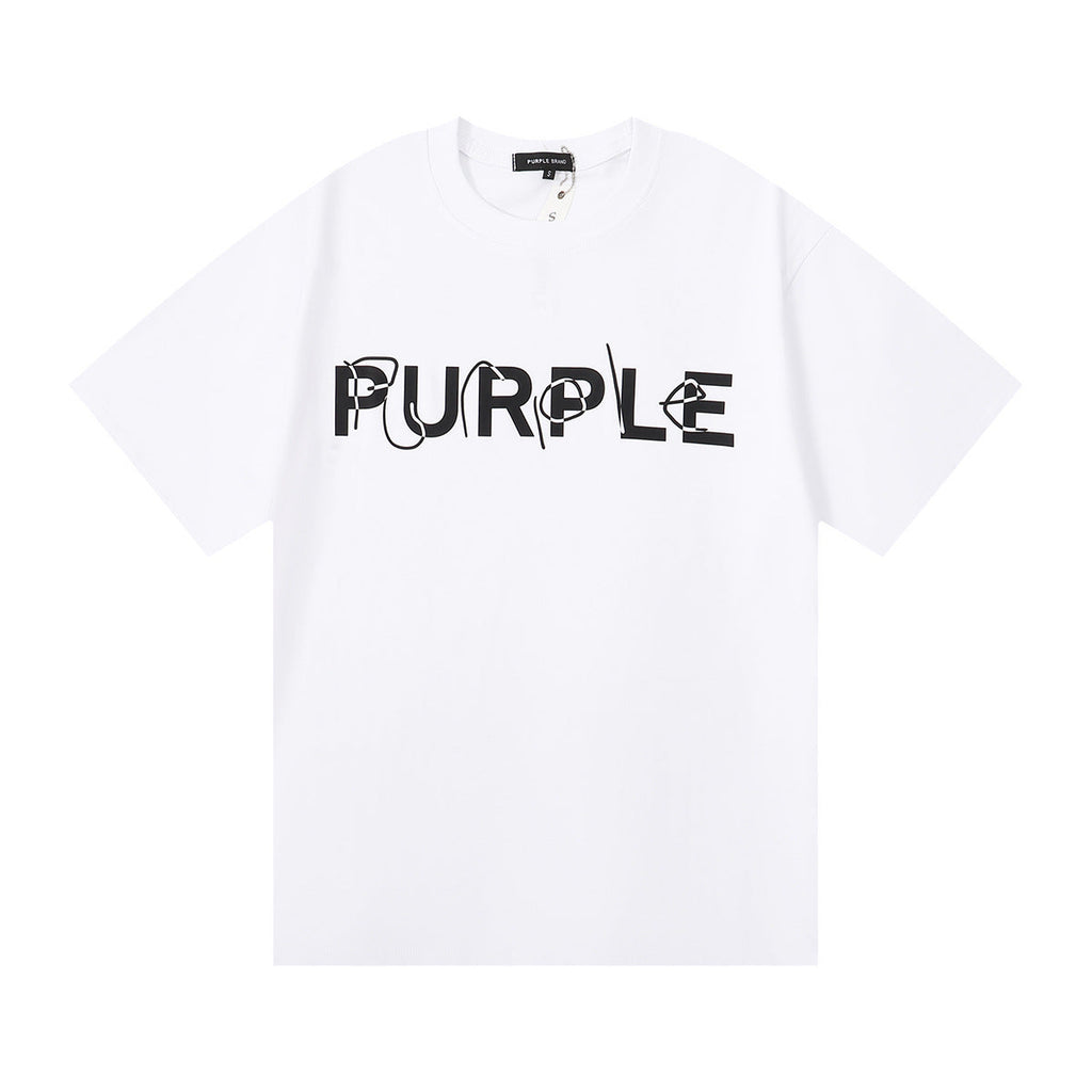 Street style Purple Brand T-shirt