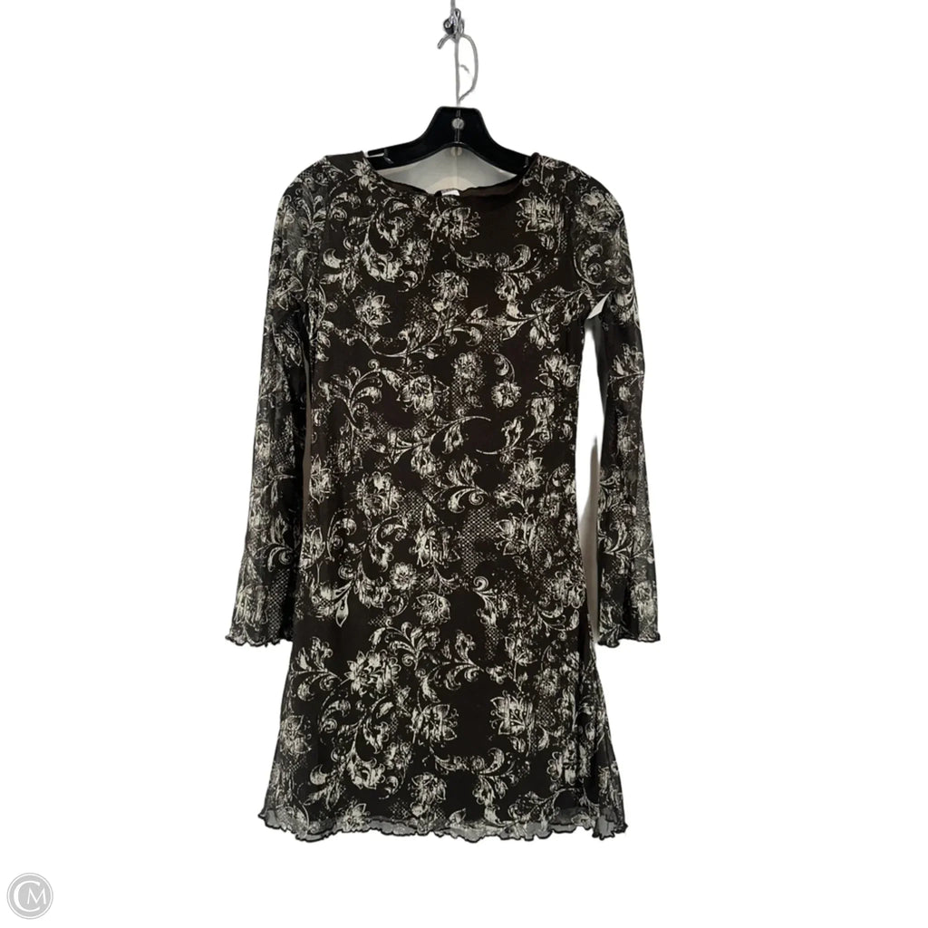 Dress Casual Short By Clothes Mentor In Brown, Size: M