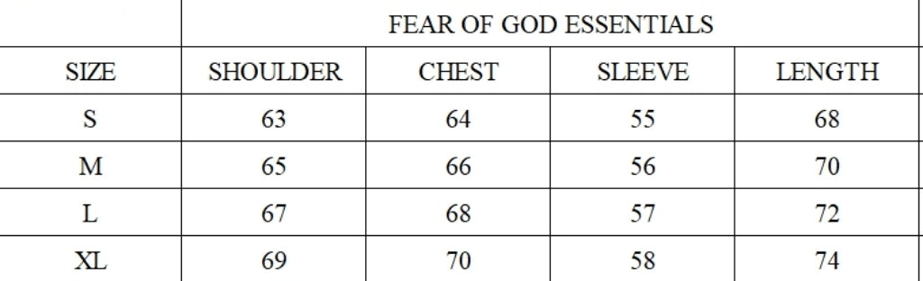 Rsnow Fear of God Essentials Pullover Hoodie Applique Logo