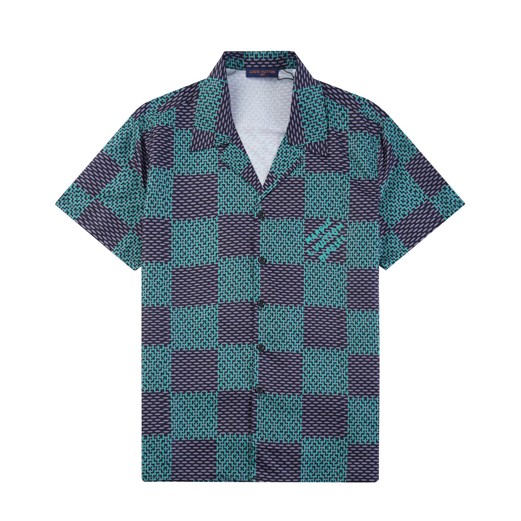 Embossed Logo Short Sleeve Shirt