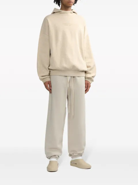 FEAR OF GOD ESSENTIALS logo-embossed jersey hoodie