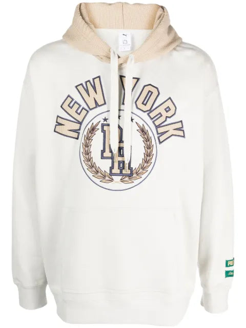 PUMA x Rhuigi appliqué-detail cotton hoodie