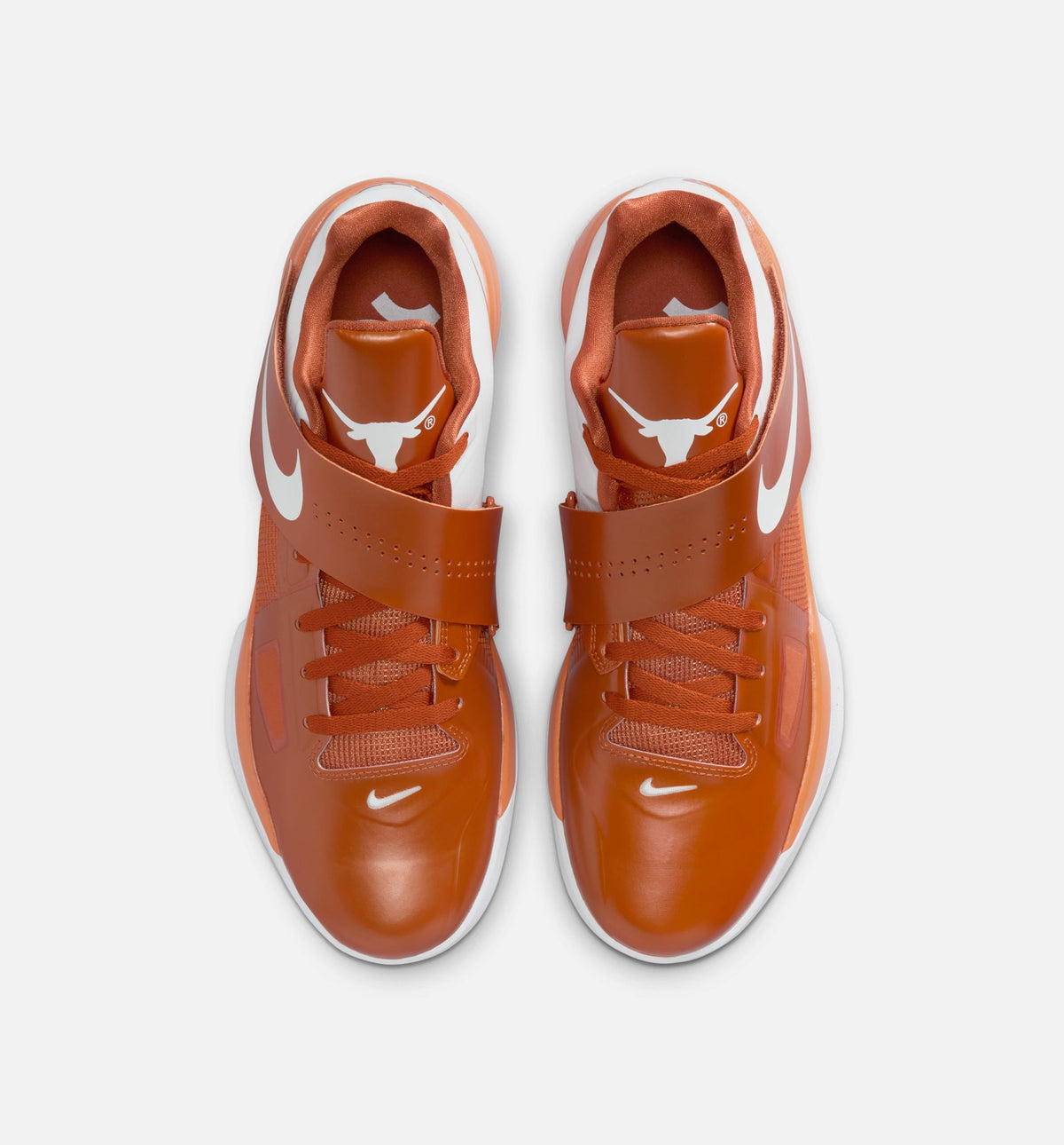 Zoom KD 4 Texas Longhorns Men's Lifestyle Shoe – Desert Orange/White