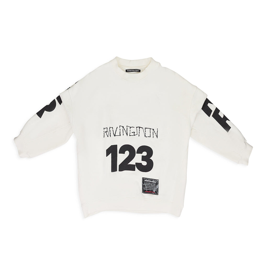 WHITE USO-123 CVA CREWNECK SWEATSHIRT