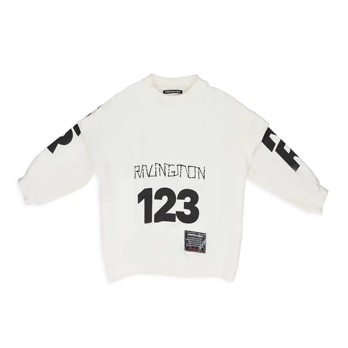 WHITE USO-123 CVA CREWNECK SWEATSHIRT