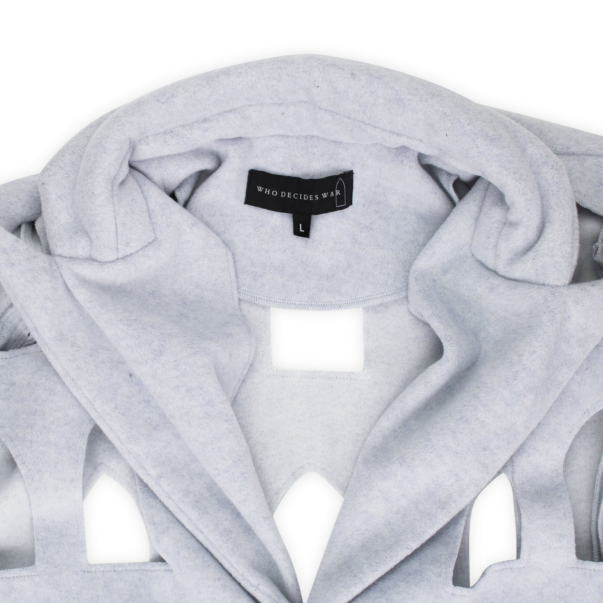 GRAY STAINED GLASS LASER BLAZER