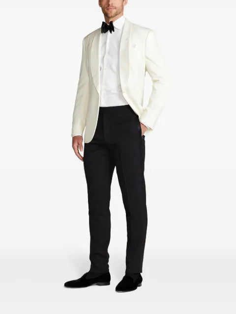 Ralph Lauren Purple Label  single-breasted tuxedo blazer