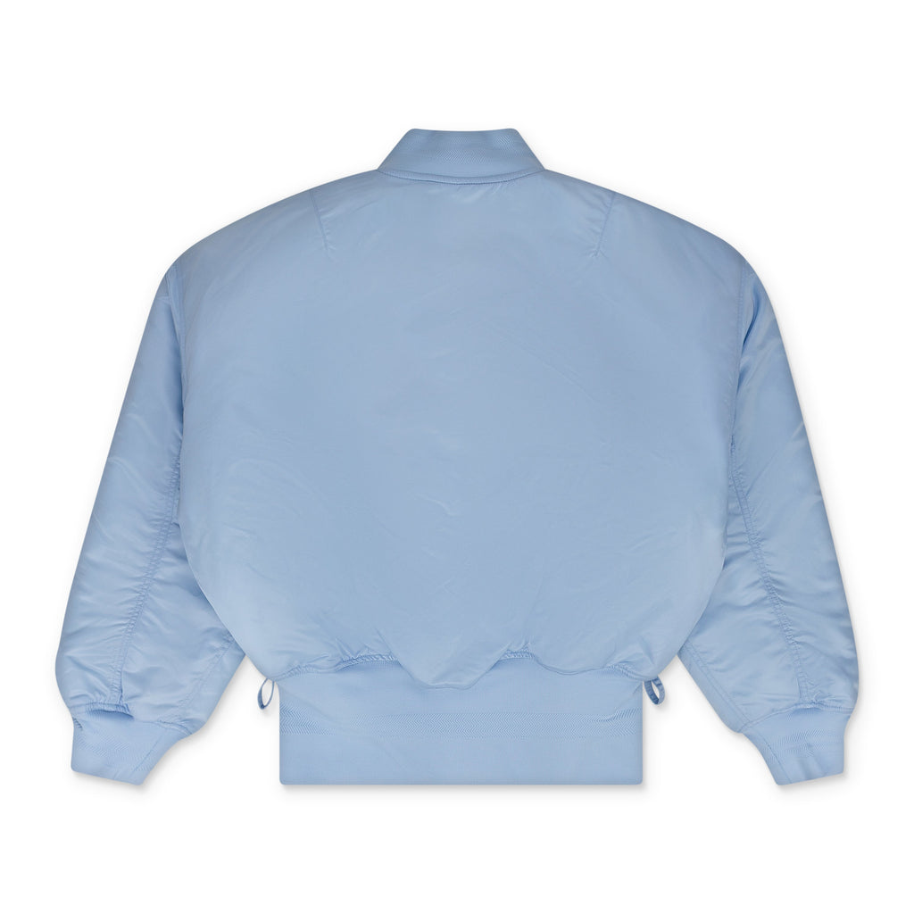 Blue Wordmark Bomber