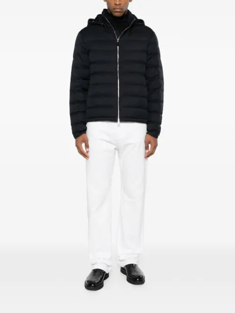 Zegna zip-up hooded jacket
