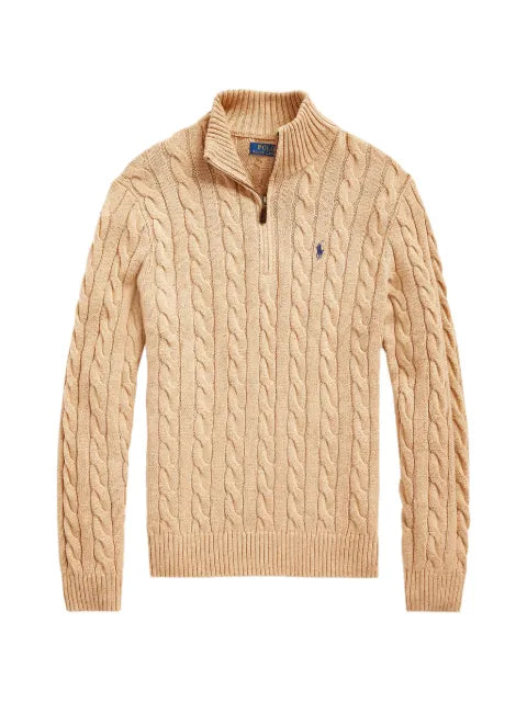 Polo Ralph Lauren cable-knit zip sweater
