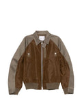 sacai two-way zip fastening jacket