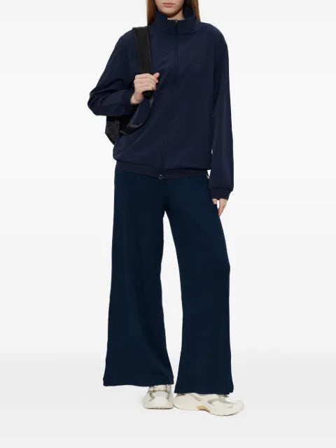 Ea7 Emporio Armani zip-up logo-detail sweatshirt