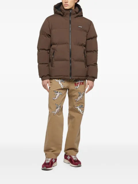 IUTER hooded puff jacket