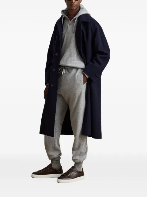 Ralph Lauren Purple Label button-down drawstring hoodie