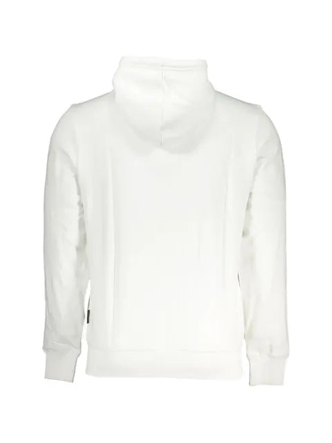 Napapijri logo-patch zip-up hoodie