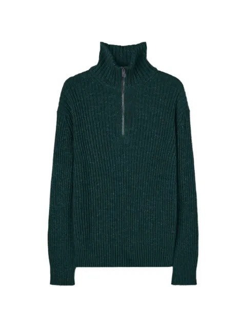 RETORI ribbed mock-neck sweater