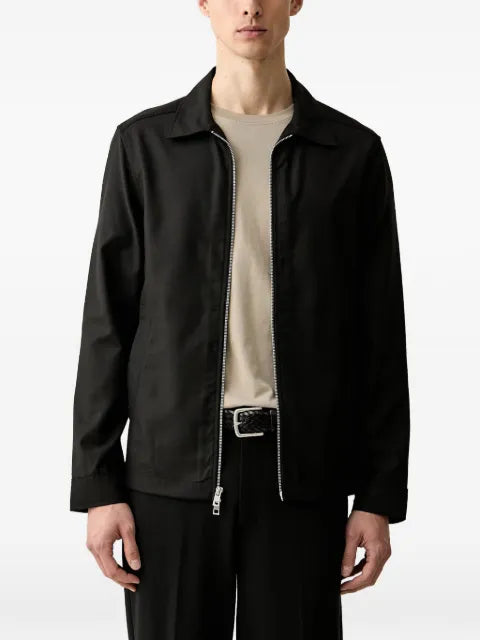 Michael Kors zip-fastening spread-collar jacket