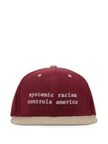 denim Tears x Arthur Jafa Systemic Racism Controls America embroidered baseball cap