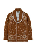 Alanui bandana-print cardigan
