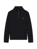 Courrèges zipped logo-patch sweatshirt