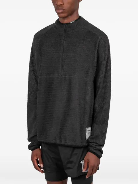 Satisfy FuzzFleece AD half-zip sweater