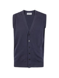 John Smedley Bolton sleeveless cardigan