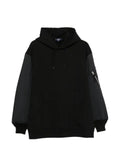 Comme des Garçons Homme zip-pocket panelled hoodie