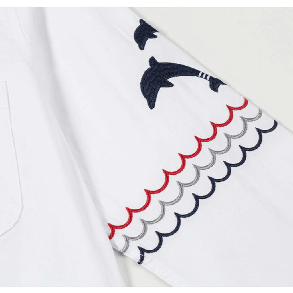 Men's Embroidered Shirt | Thom Browne