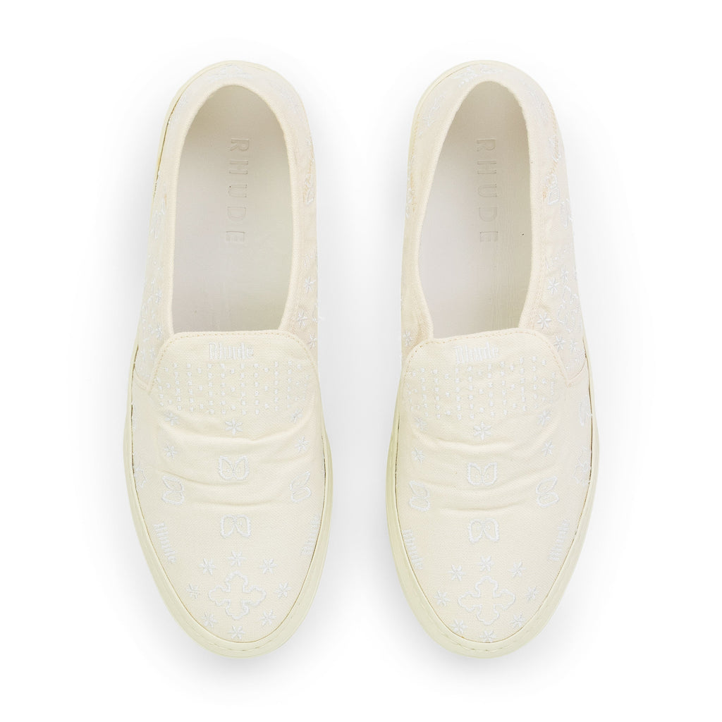 White Slip On Sneakers