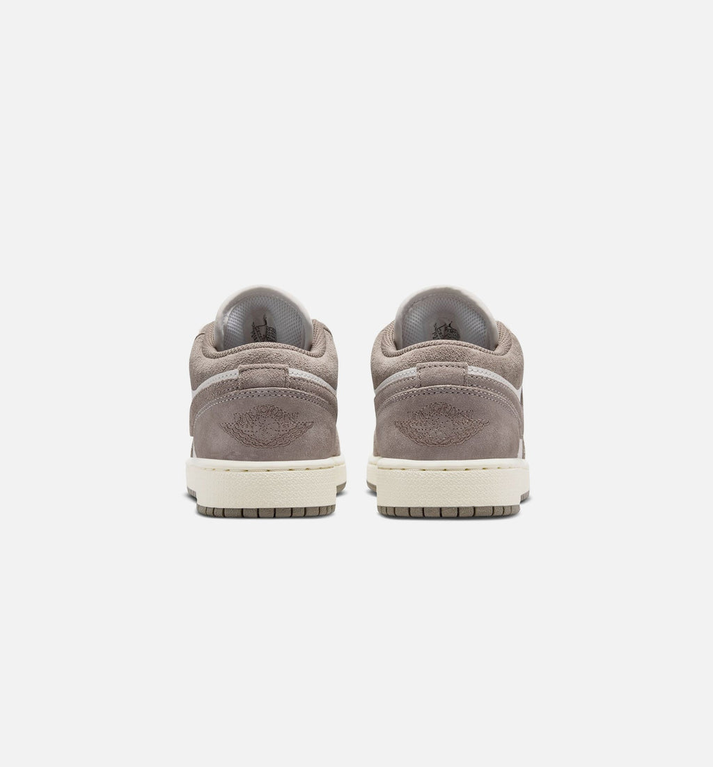 Air Jordan 1 Low Grade School Lifestyle Shoes - Olive Grey/Enigma Stone/Summit White