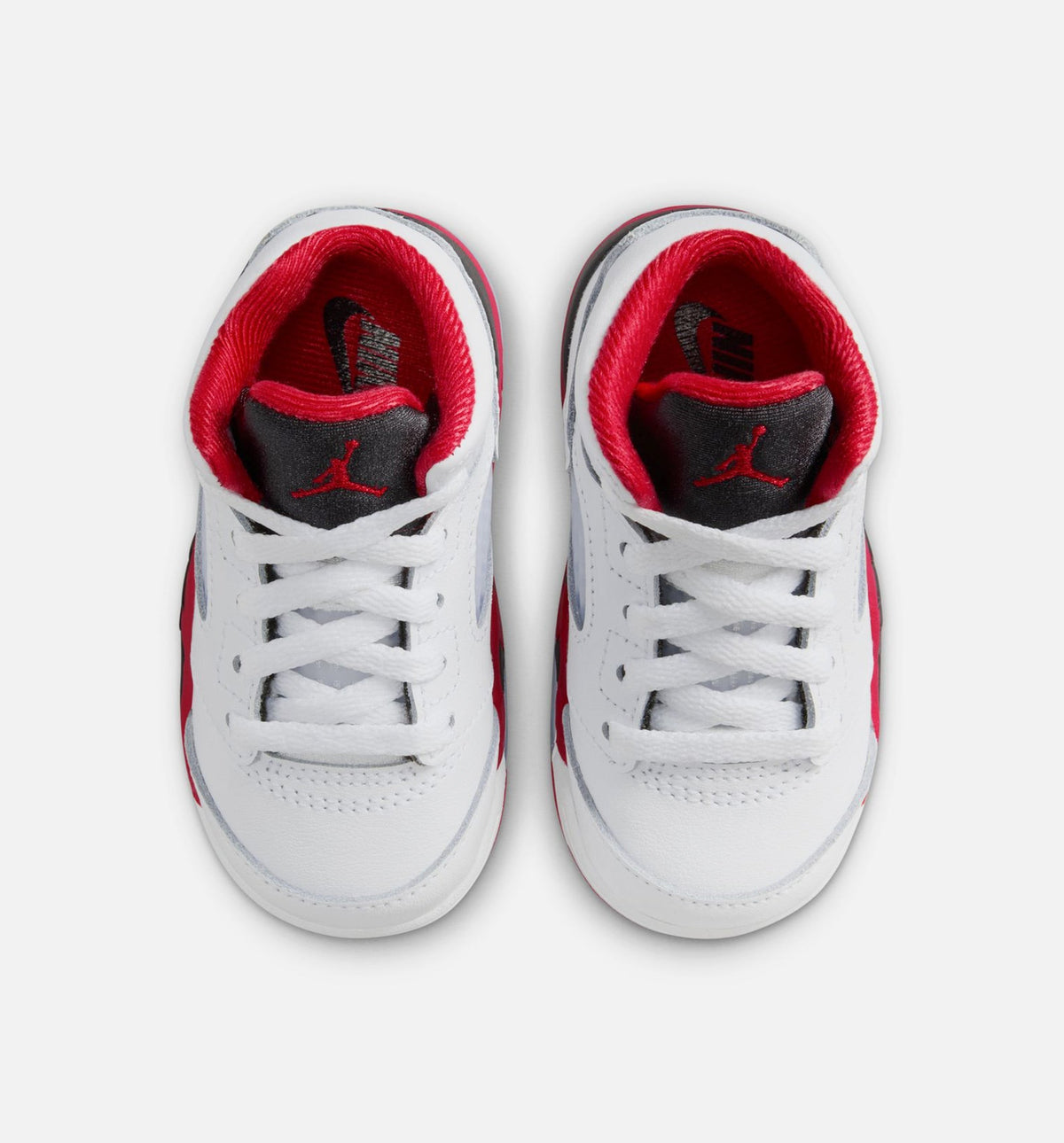 Air Jordan 5 Retro Fire Red Infant/Toddler Shoe - Fire Red/White