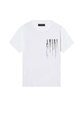 AMIRI Paint Drip Core Logo Tee White