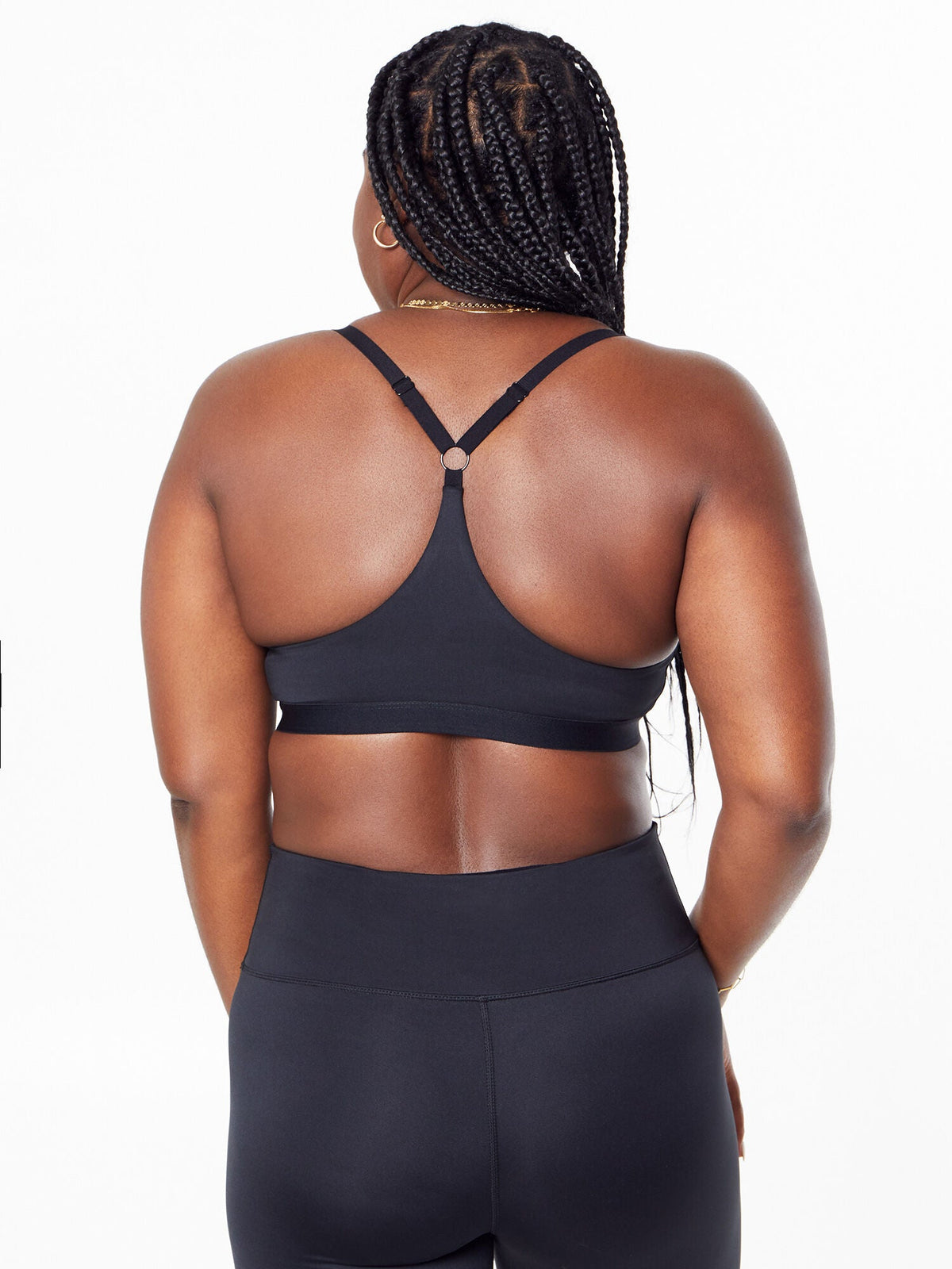 Icon scoop racer back bra