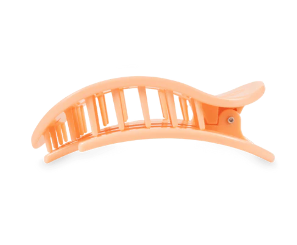 Large Flat Round Hair Clip