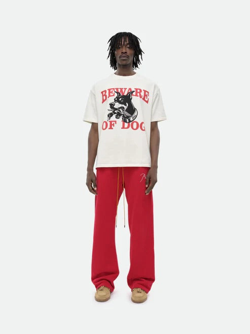 Rhude Warning logo T-shirt