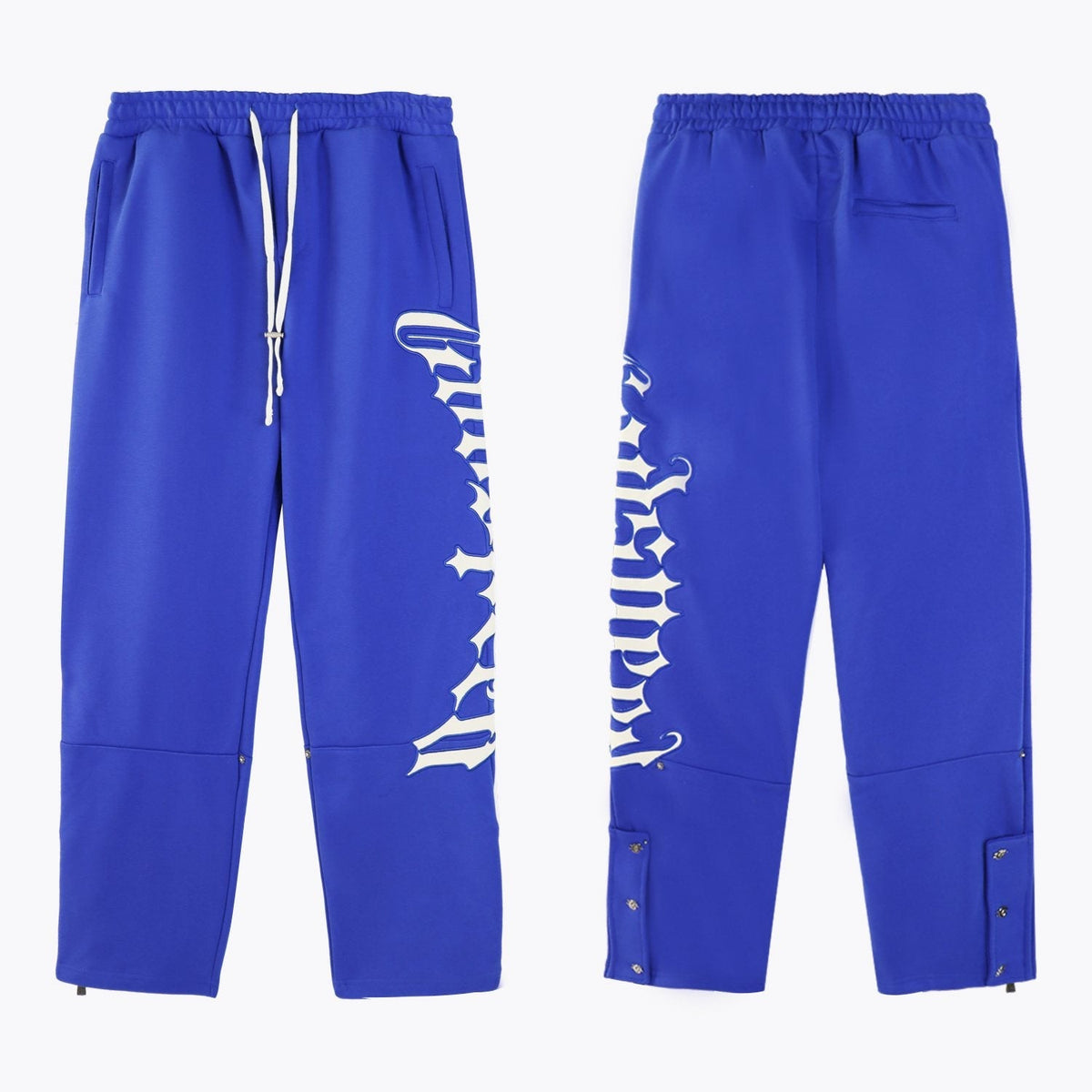 Godspeed White Gothic Zip Hoodie & Jogger Matching Set
