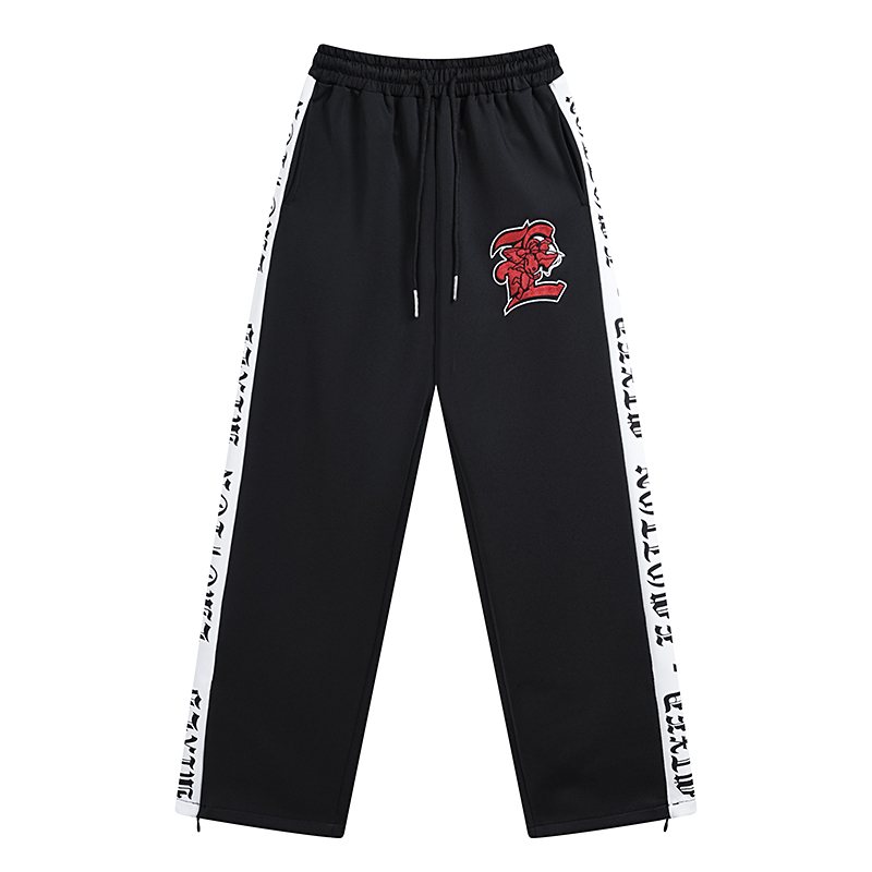 MIXED EMOTION Side-Tape Track Pants