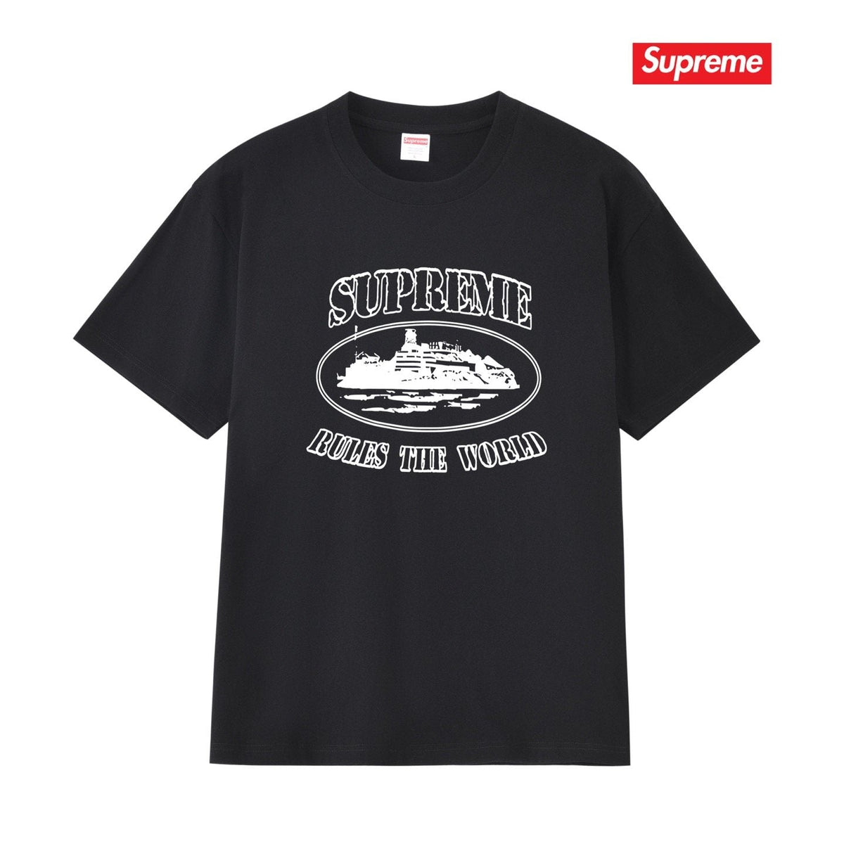 Supreme Front & Back Graphic T-Shirt
