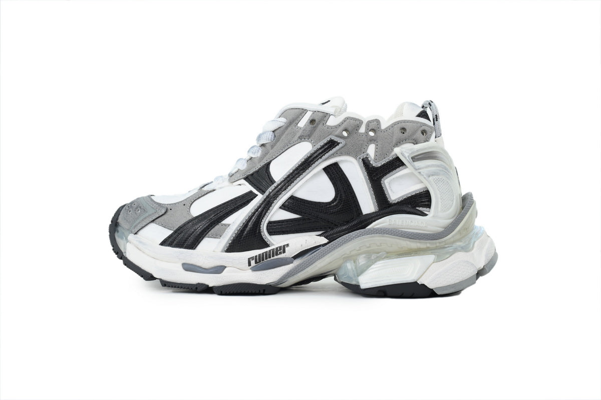 Balenciaga Runner LED Grey White Black 853223 WRNLD 9012