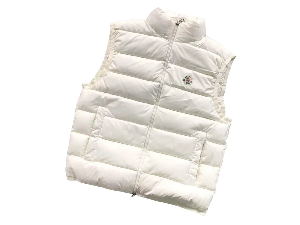 Moncler Contrin Gilet in White