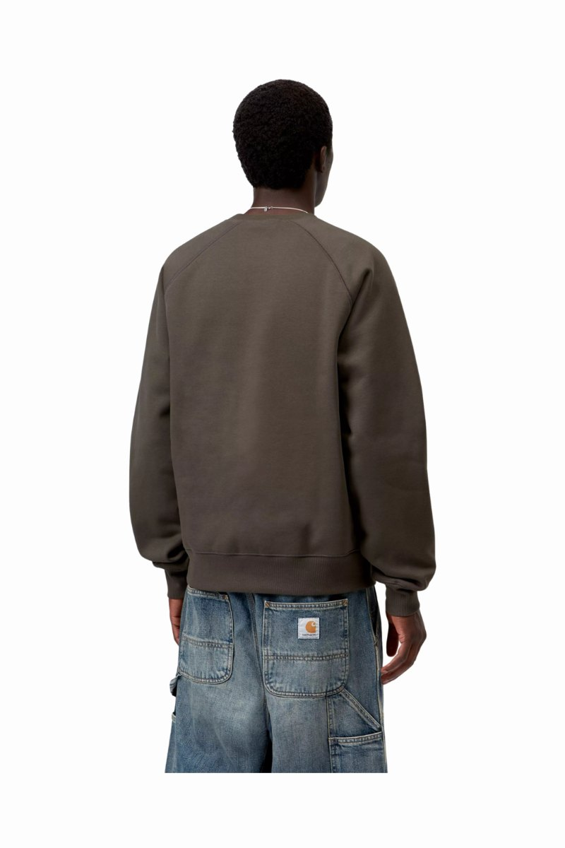 CARHARTT WIP CHASE SWEAT Shungite / Gold
