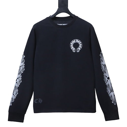 Chrome Hearts black long-sleeve T-shirt 25FW