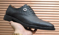 Gucci Textured-Panel Lace-Up Dress Shoes