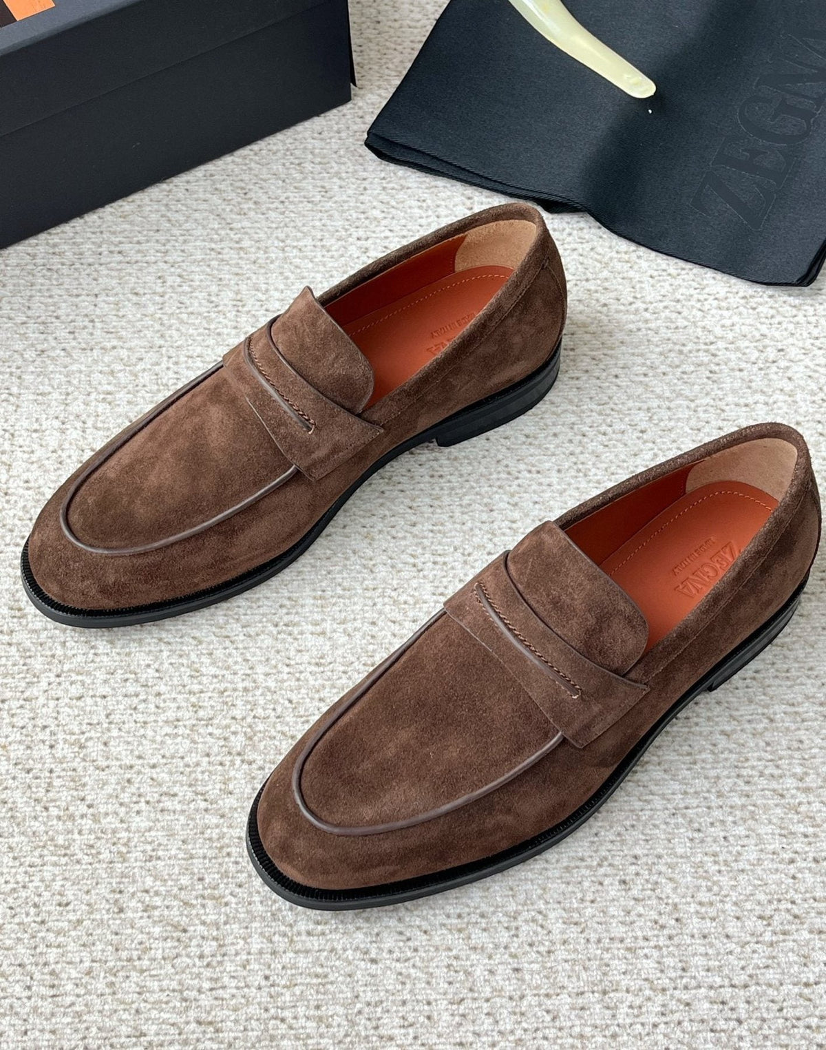 Zegna Penny Loafers