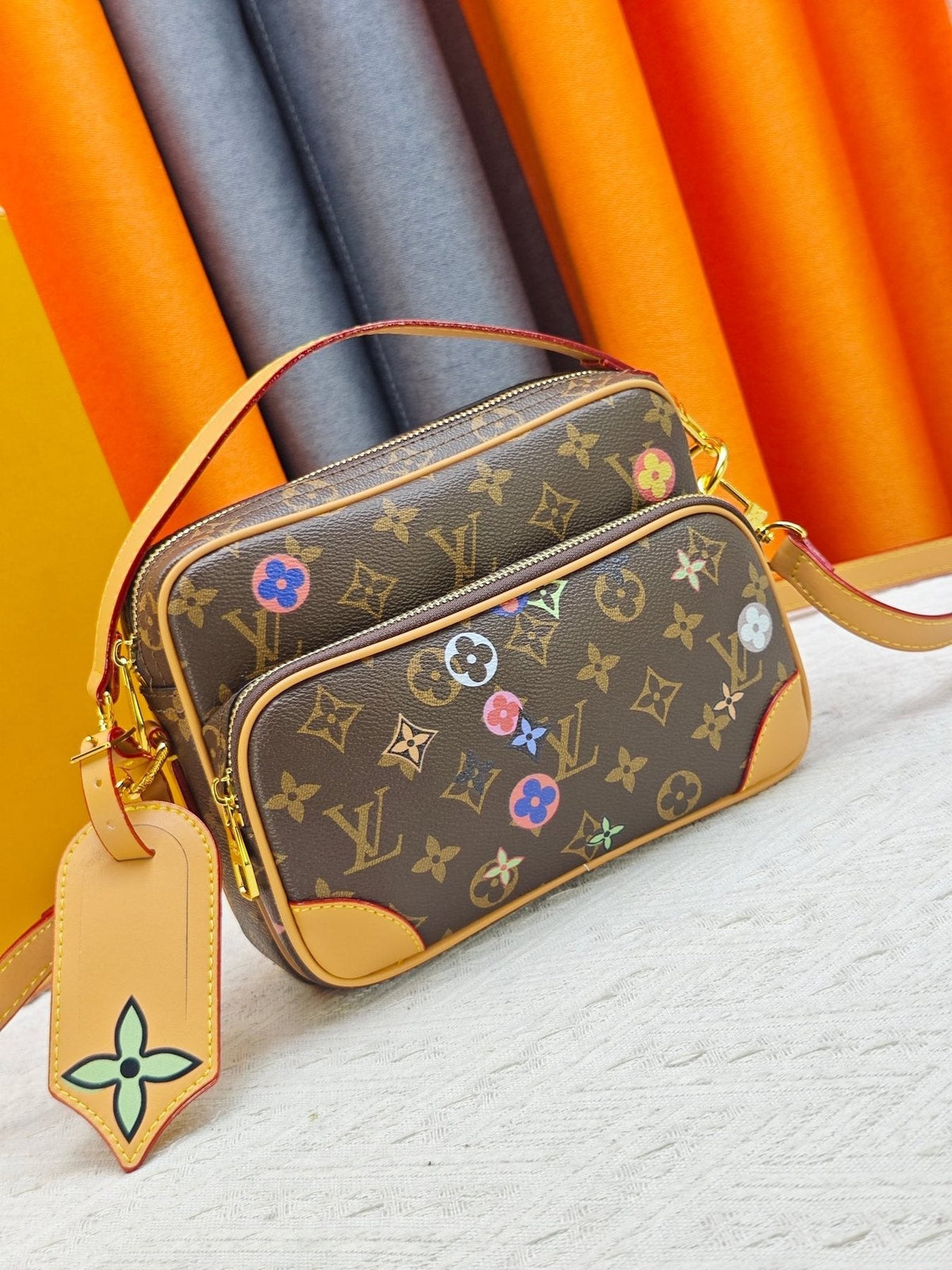 Louis Vuitton Monogram Floral Shoulder Bag