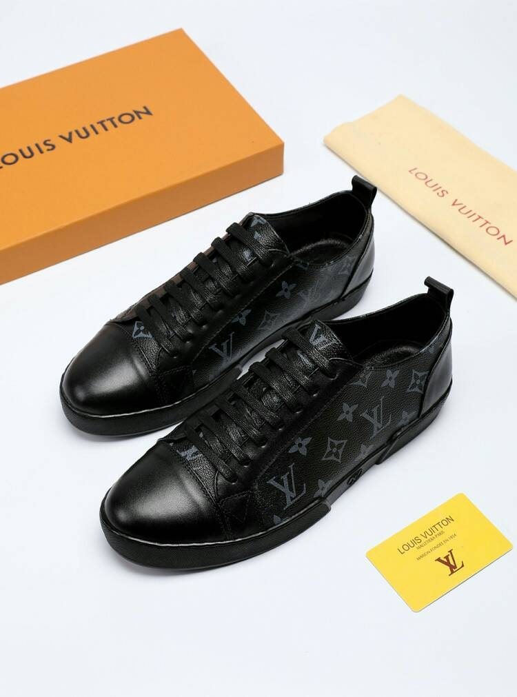 Louis Vuitton Monogram Panel Sneakers
