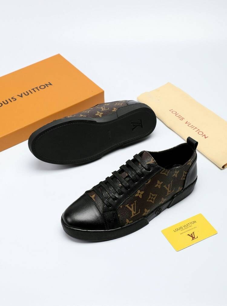 Louis Vuitton Monogram Panel Sneakers