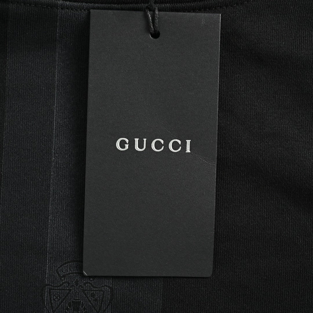Gucci Front Web Stripe Hoodie Sweatshirt Black